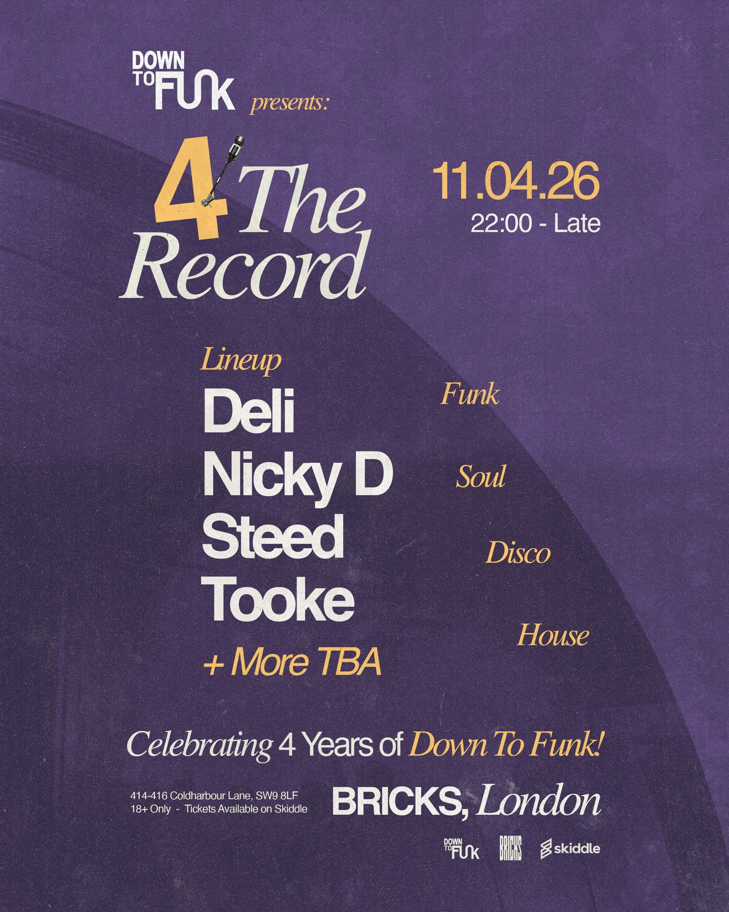 4 The Record - 4 Year Anniversary