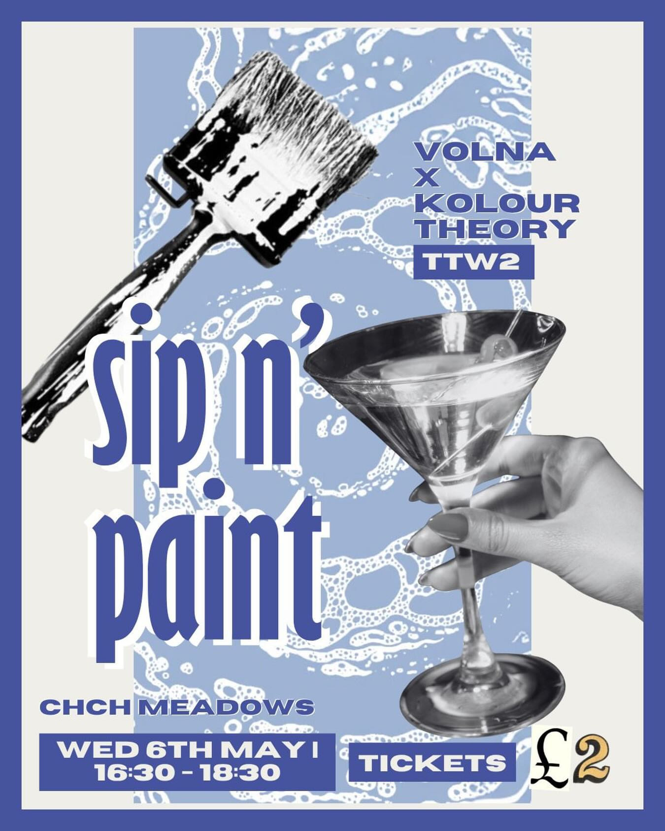 Volna X Kolour Theory: Sip n’ Paint