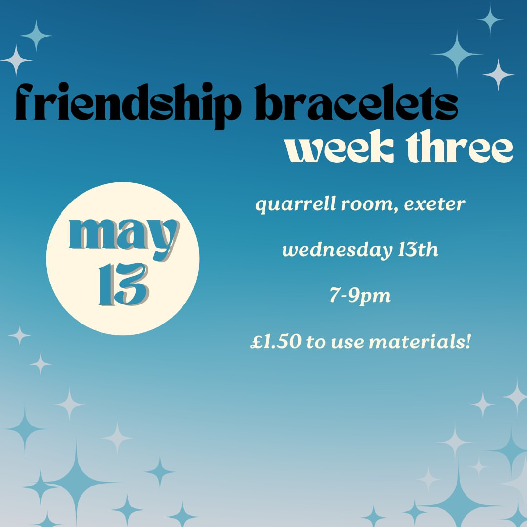 Friendship Bracelet Making