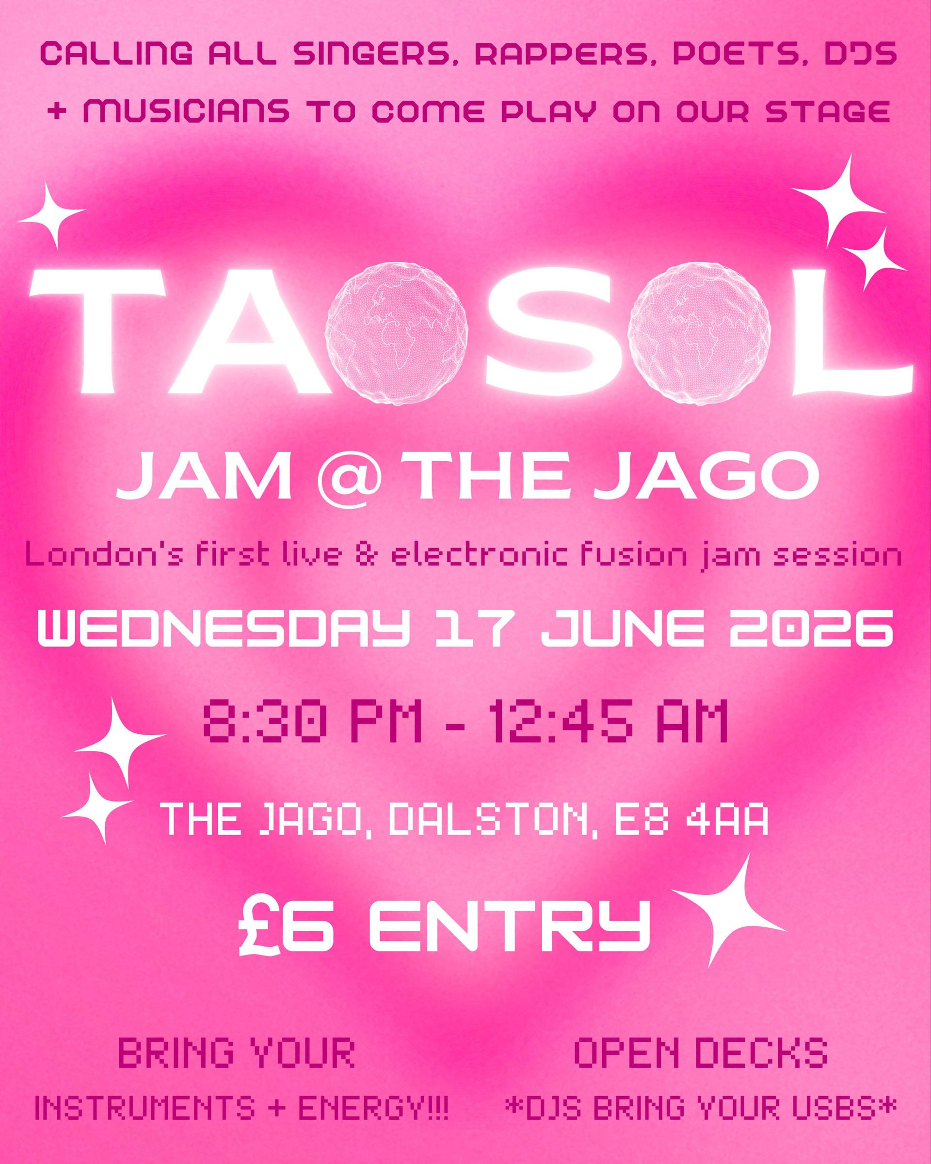 TAOSOL JAM @ THE JAGO