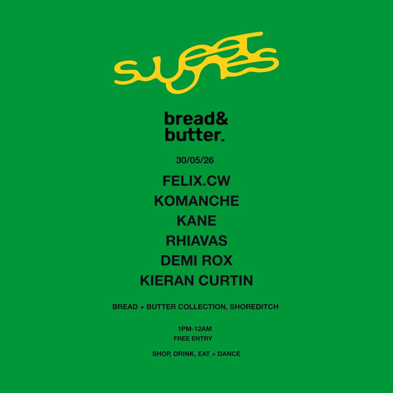 Sweet Ones x Bread + Butter