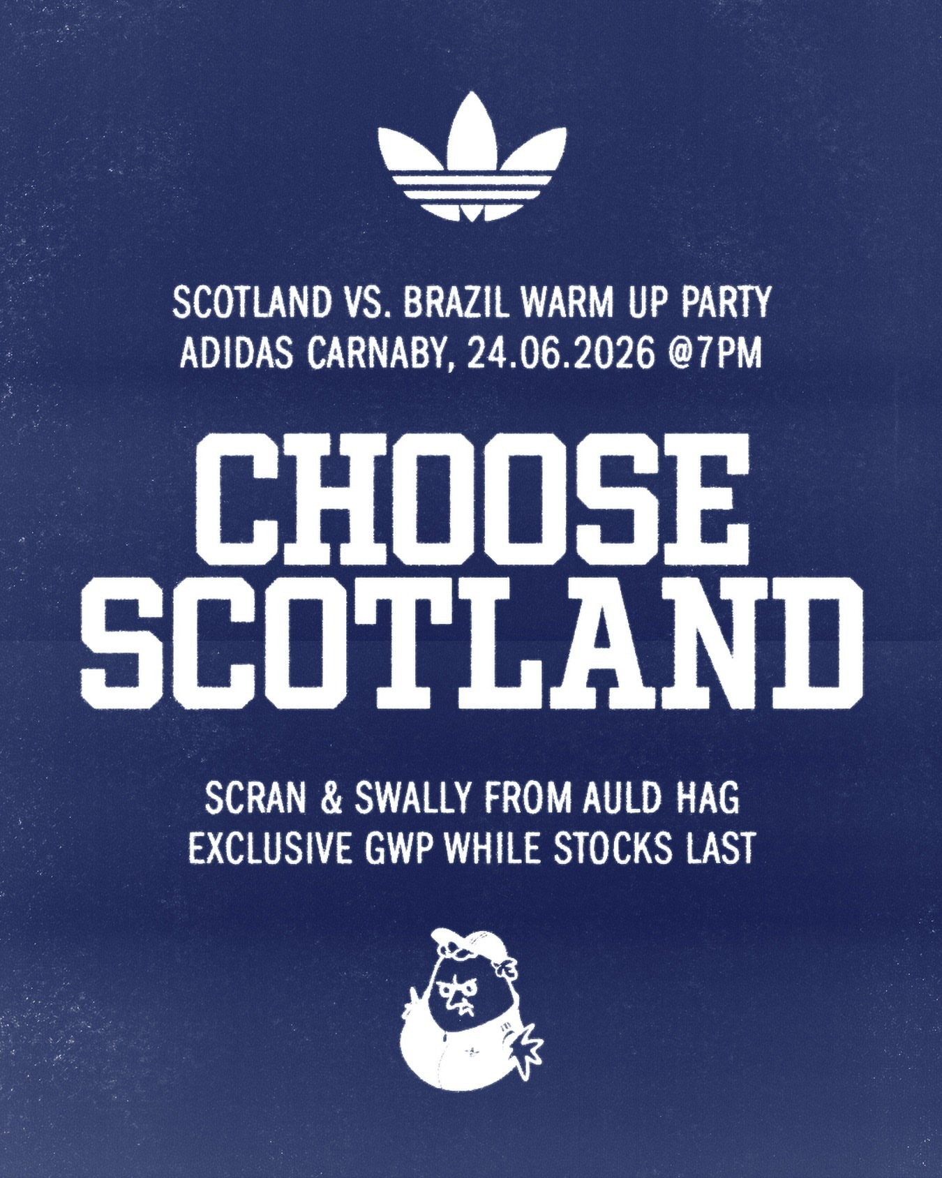 Auld Hag x adidas: World Cup Warm-up Party