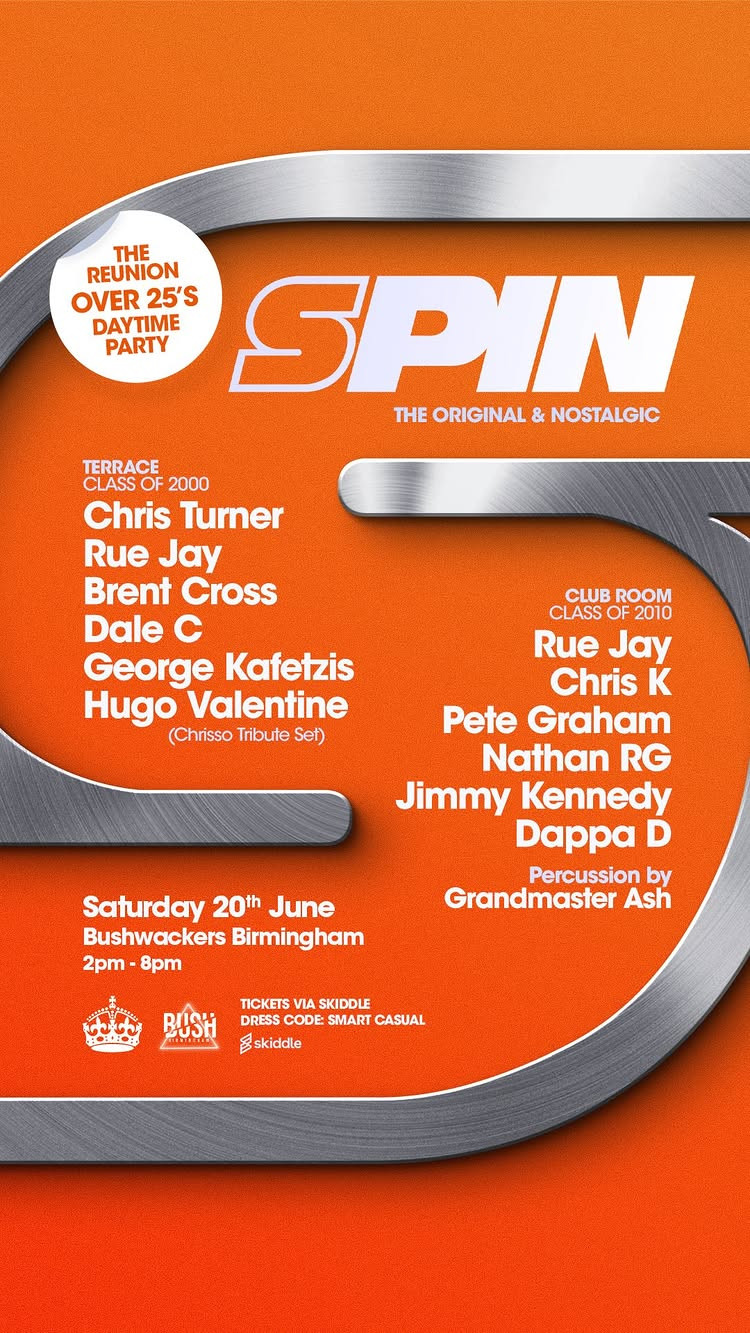 SPIN @ BUSHWHACKERS - The Reunion