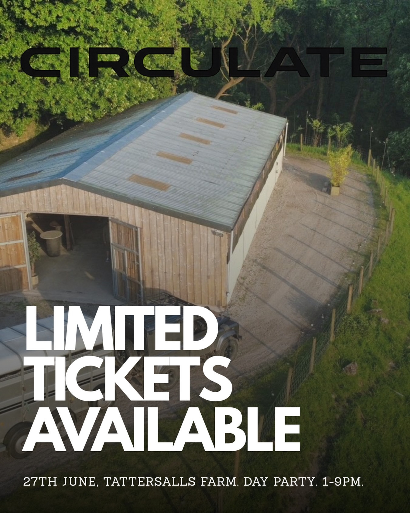 Circulate x Simply barns - Day party