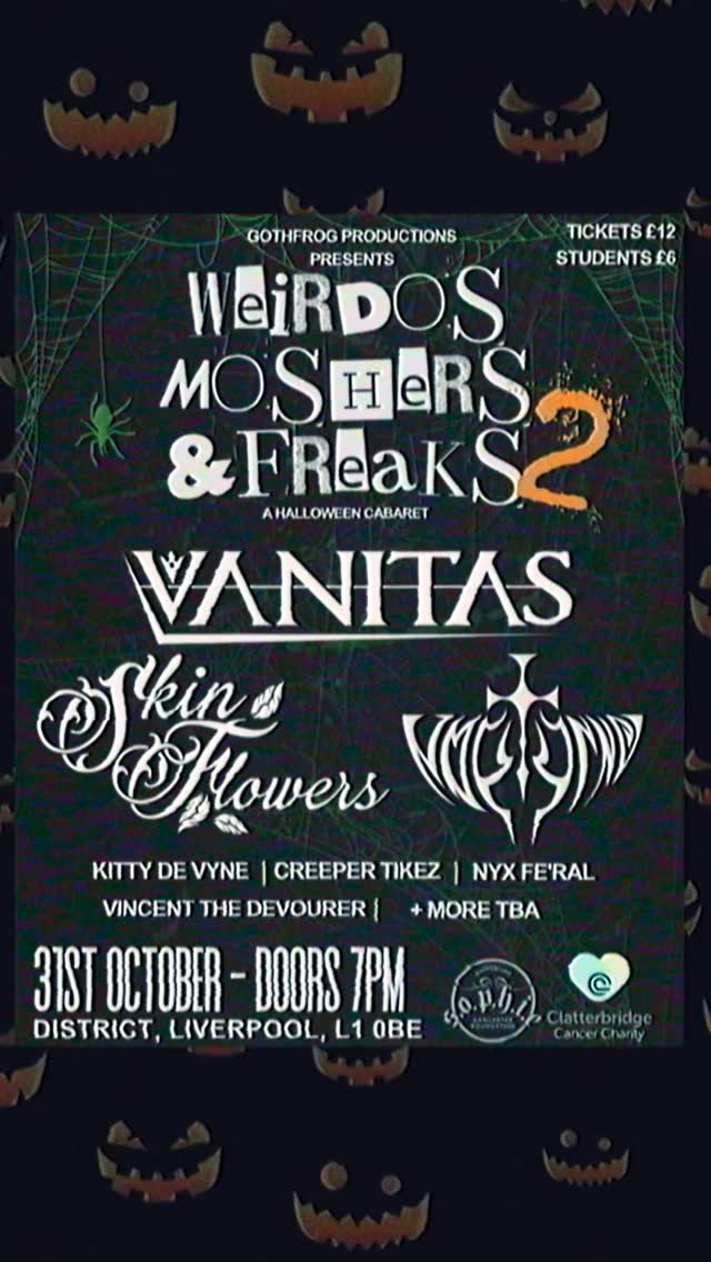Weirdos Moshers & Freaks Halloween Cabaret