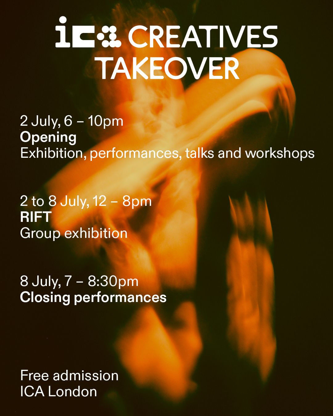 ICACreatives Takeover & RIFT Exhibition