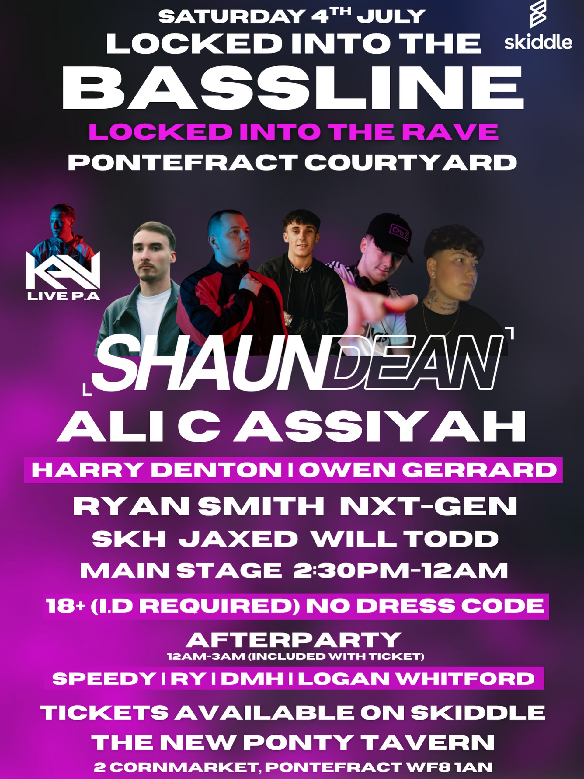 Pontefract Courtyard Party