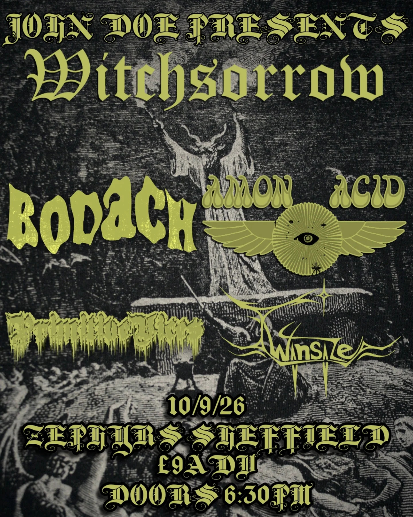 Witchsorrow at Zephyr's