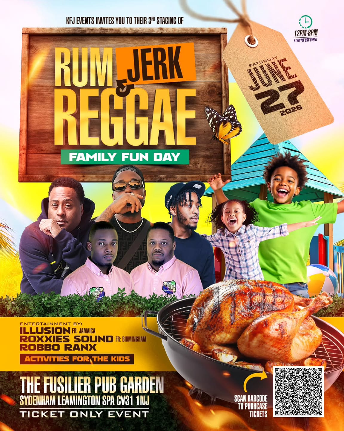 Rum-Jerk & Reggae Family Fun Day