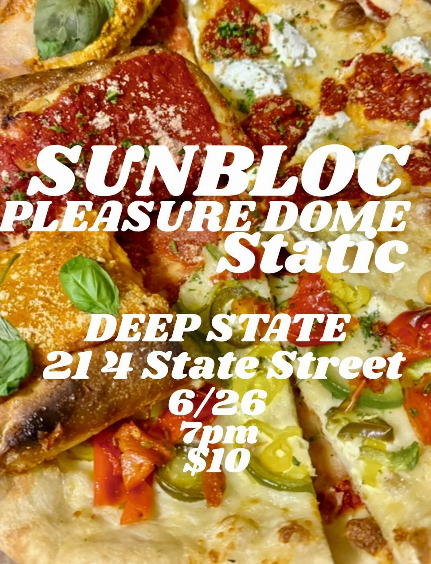 Sunbloc, Pleasure Dome, Static