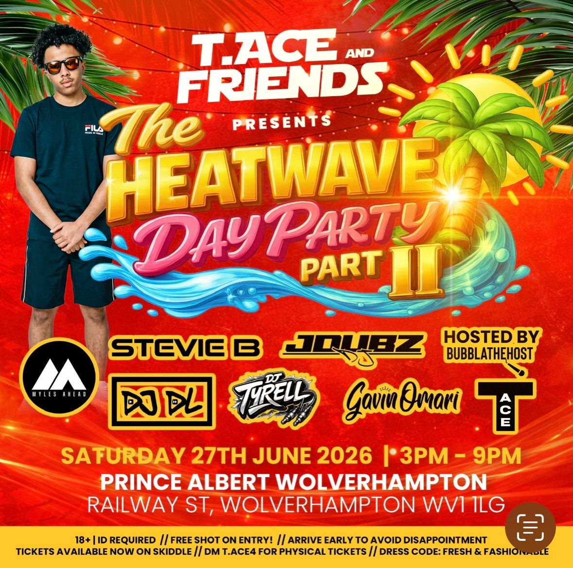 T.ACE AND FRIENDS PRESENTS: Heatwave day party edition | Part II
