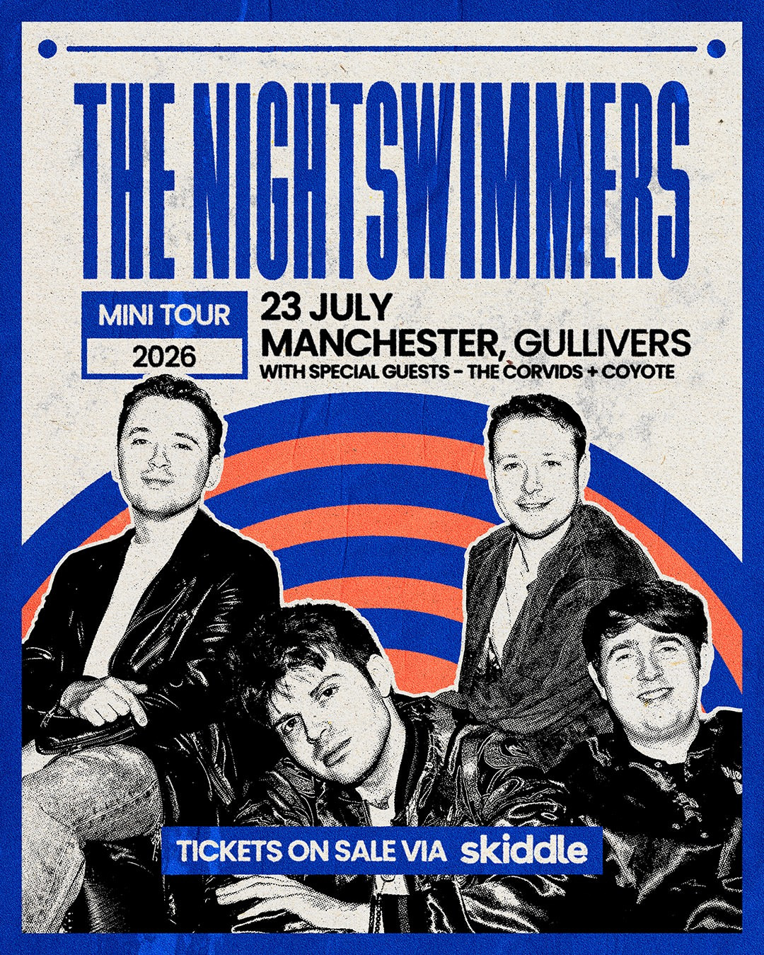 The Nightswimmers with special guests