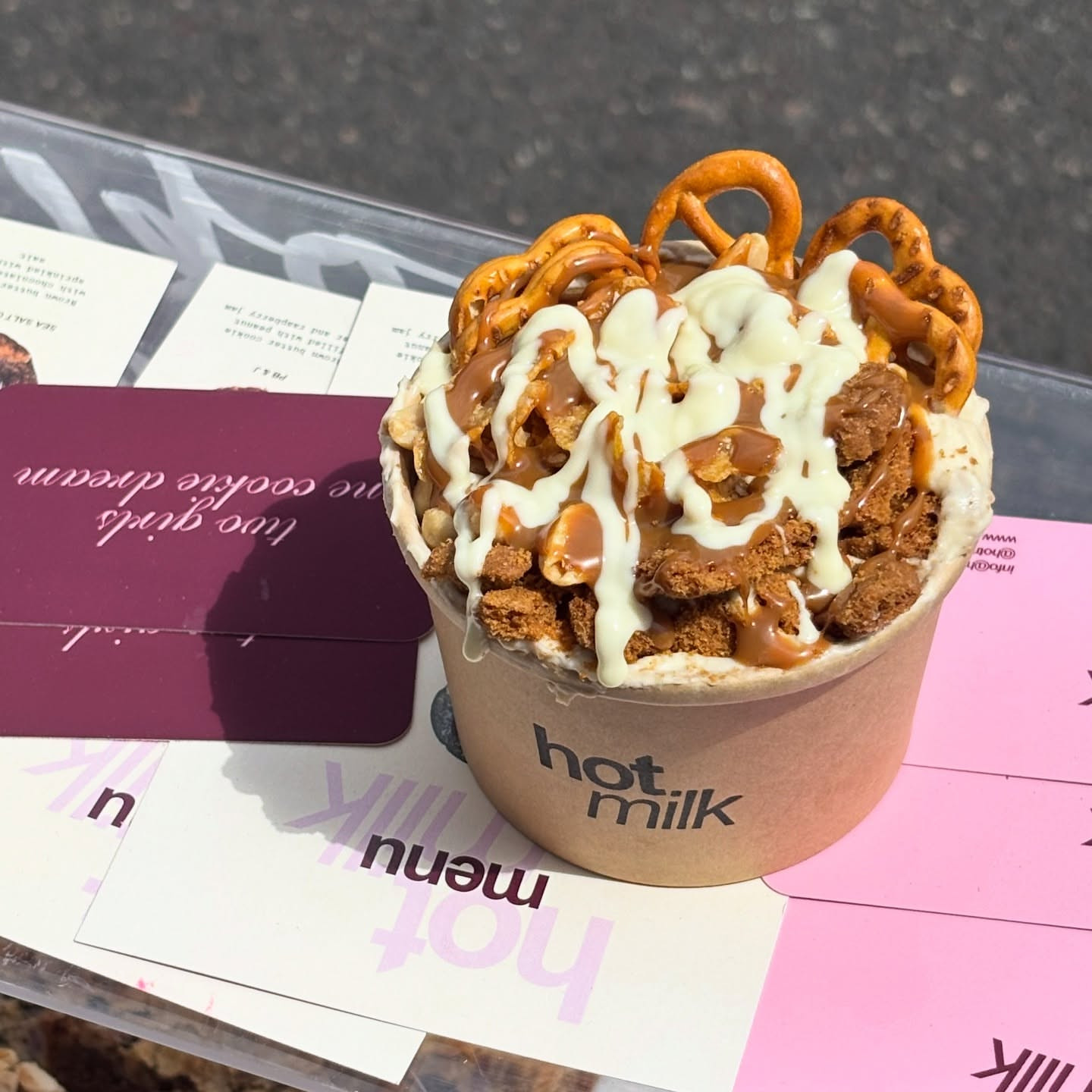 Trash Pudding at Broadway Market