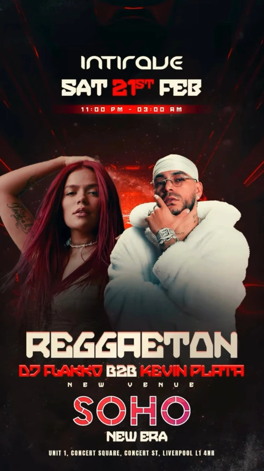 Intirave Liverpool | Reggaeton at SOHO