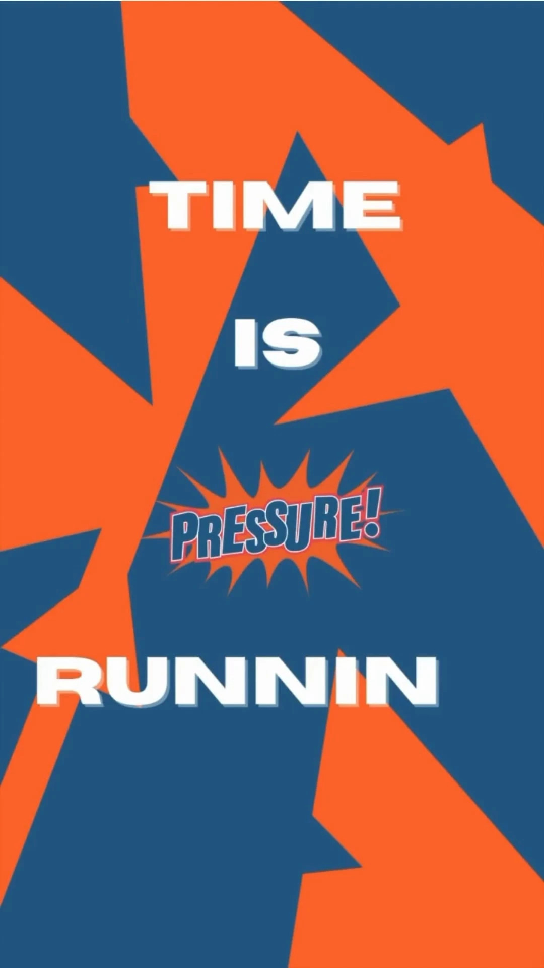 PRESSURE 3: time is running out - Thursday 20th November