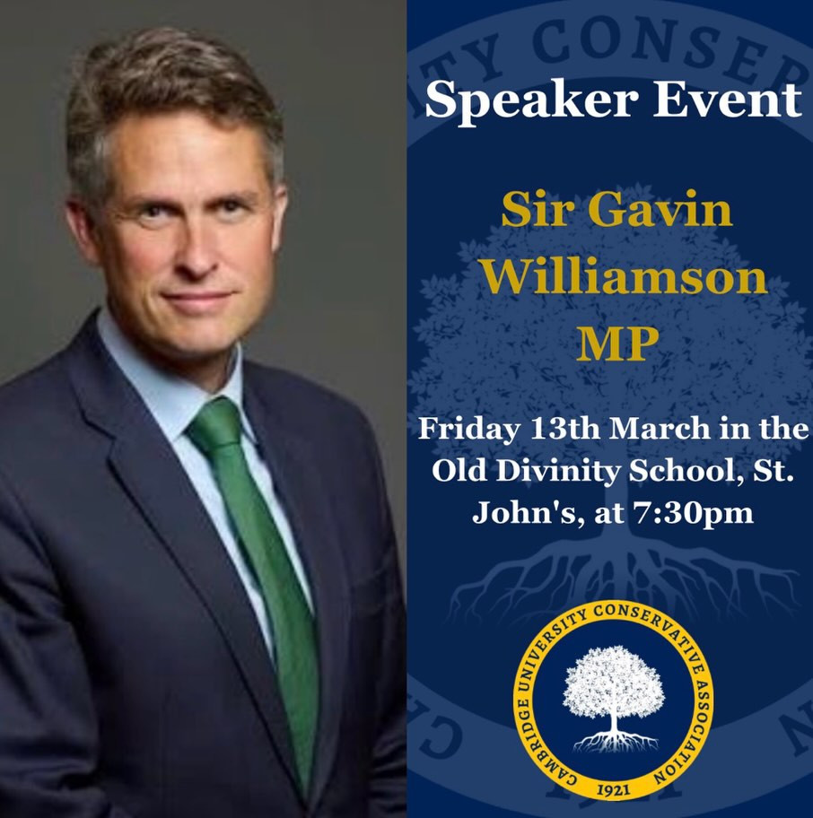 Speaker Event: Sir Gavin Williamson MP