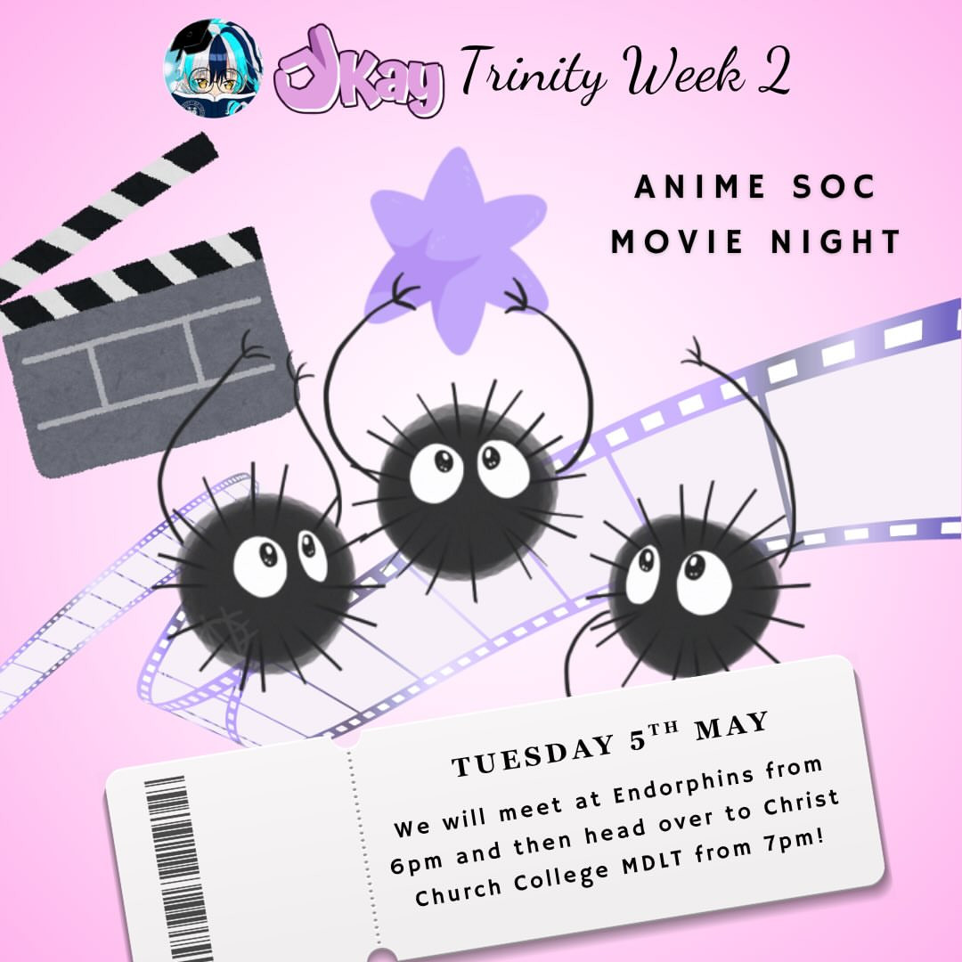 oKay Social: Anime Society Movie Night & Double Open Dance Class