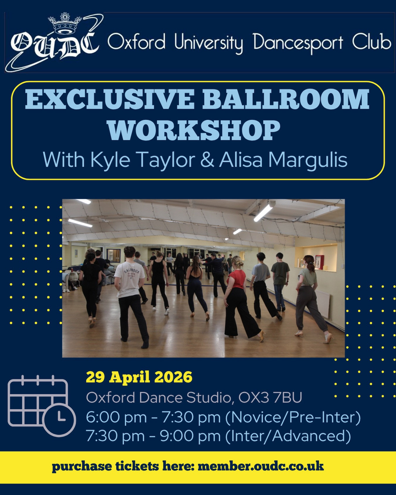 Exclusive Ballroom Workshop