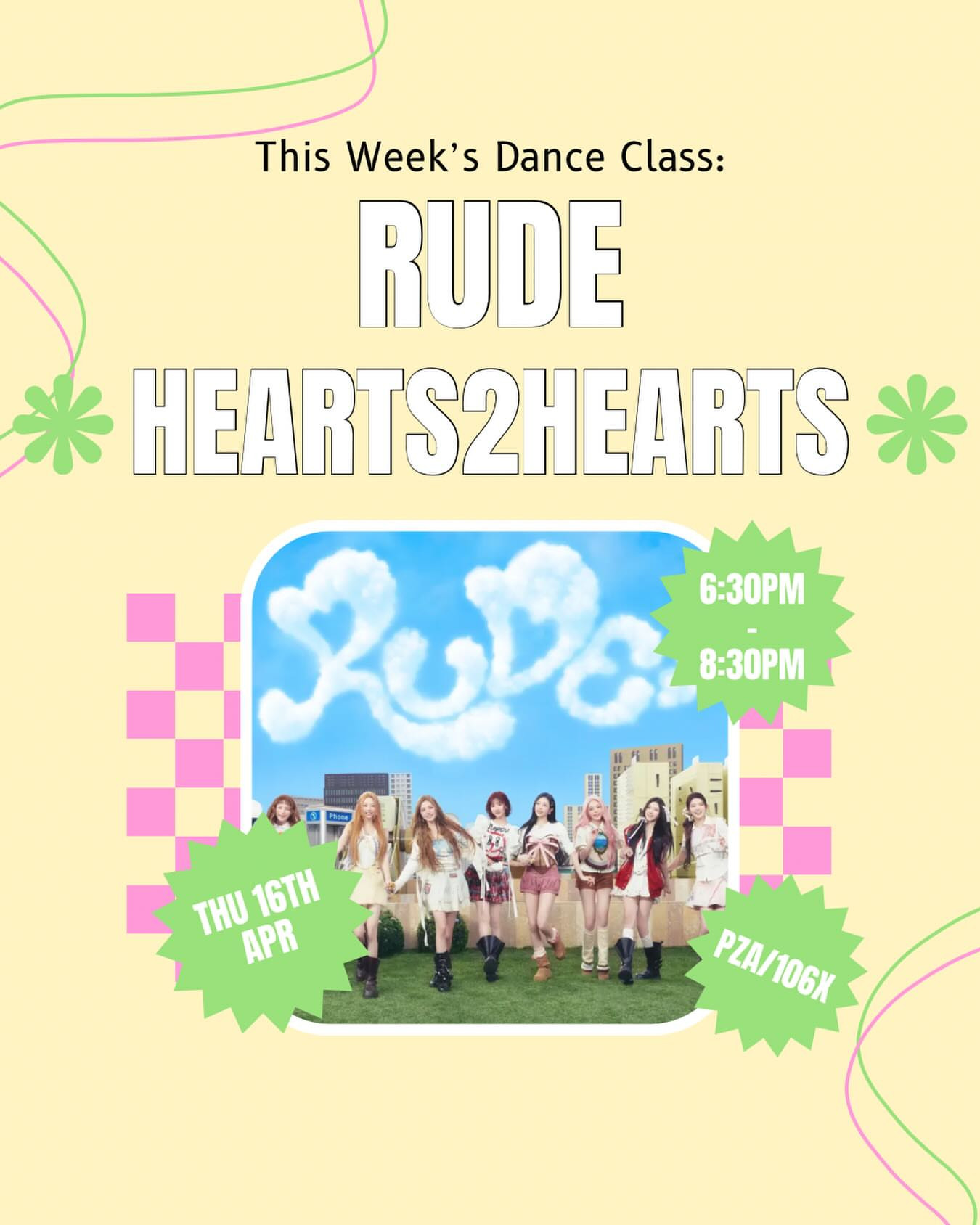 UYKCS Dance Class: Rude by Hearts2Hearts
