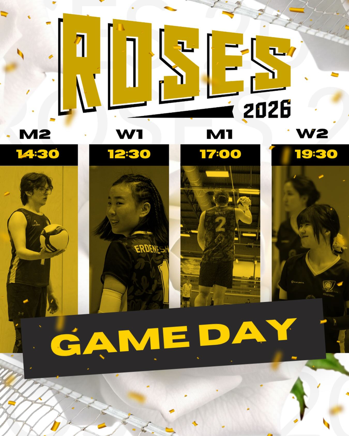 Roses 2026 Volleyball Games
