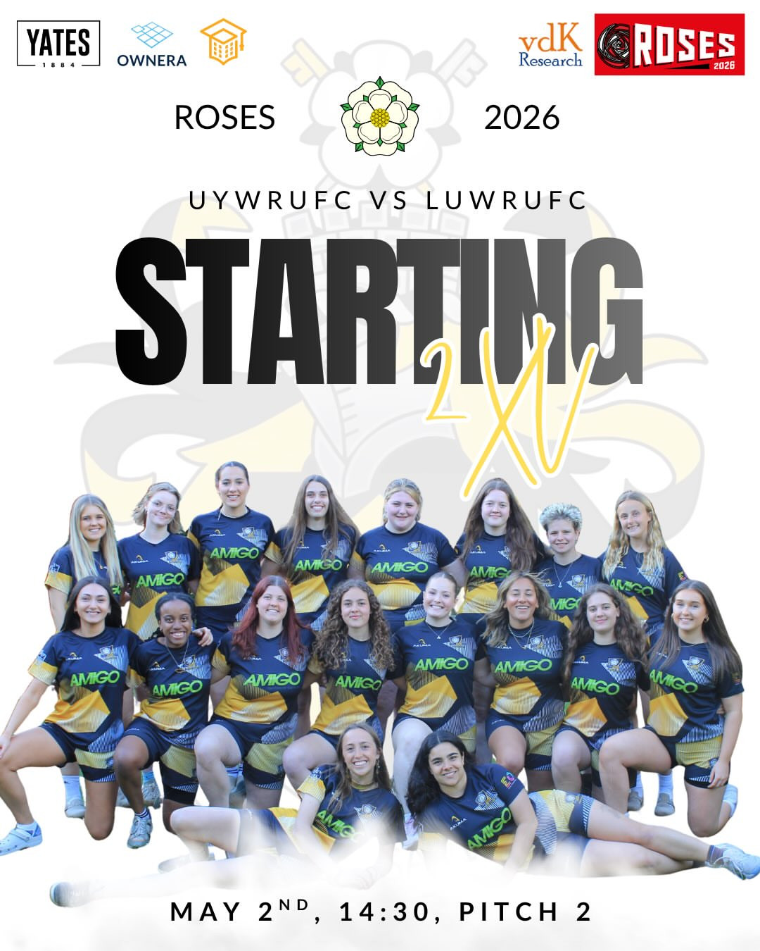 UYWRUFC vs LUWRUFC - Starting 2XV