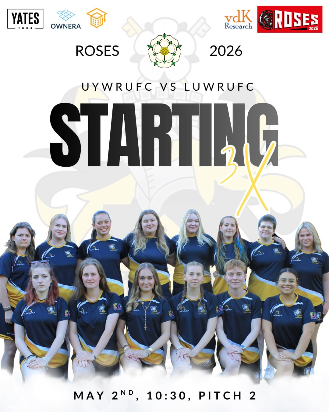 UYWRUFC - Starting 3s (10-a-side)