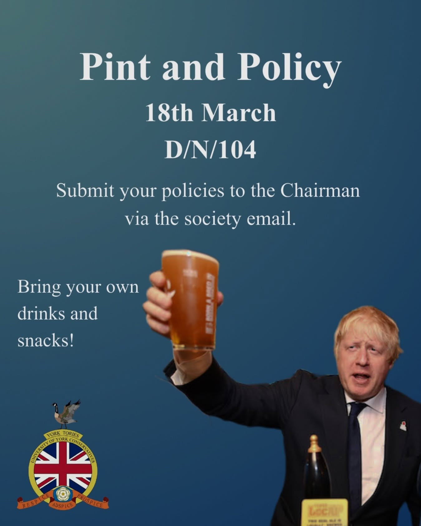 Pint and Policy