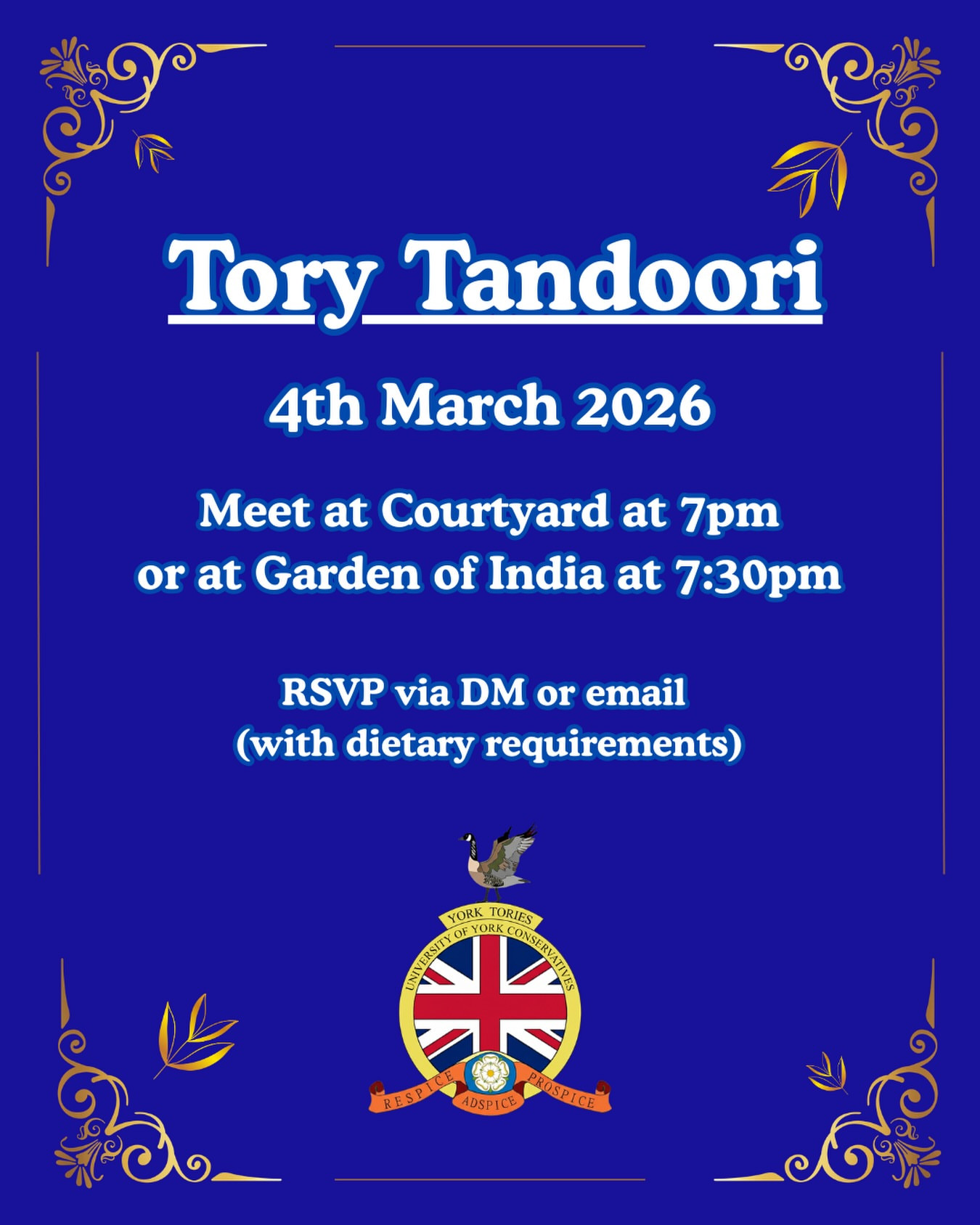 Tory Tandoori