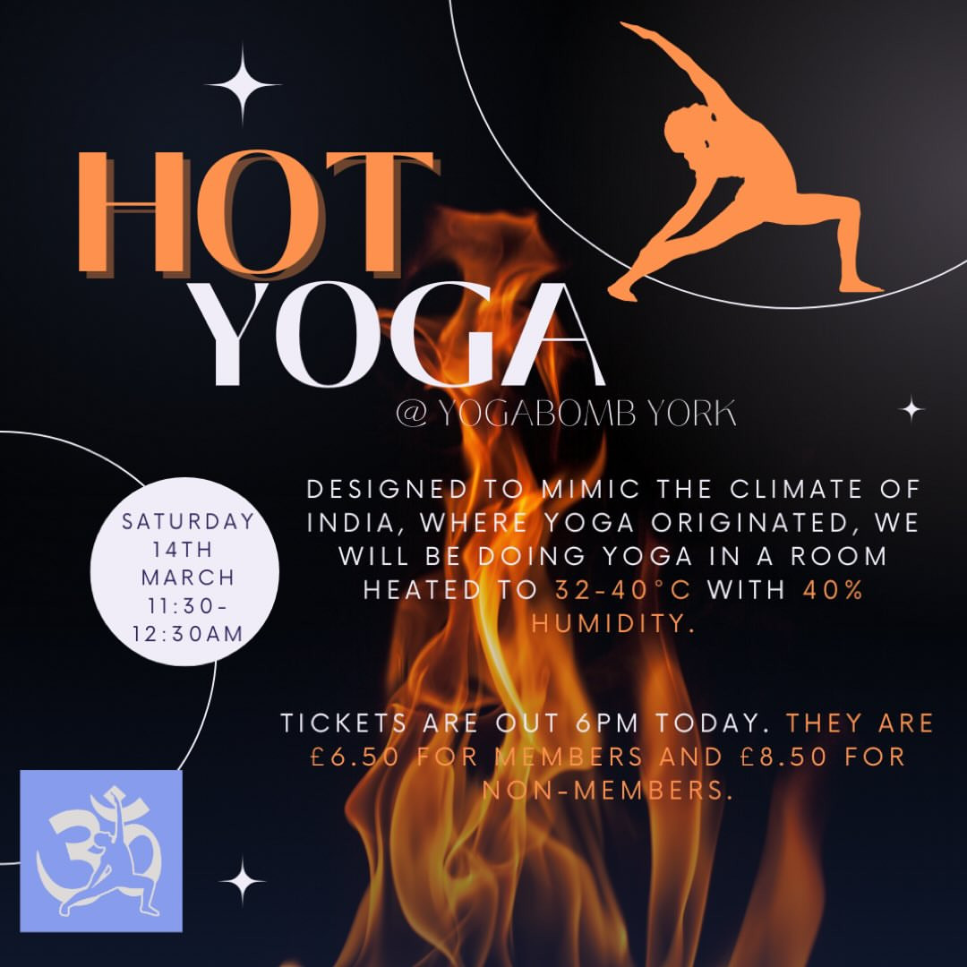 Hot Yoga at Yogabomb