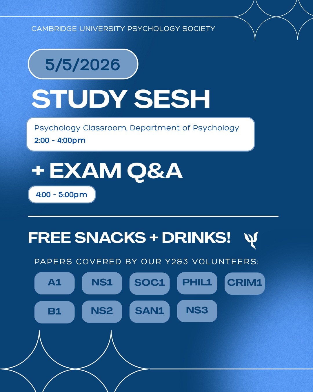 Study Sesh + Exam Q&A