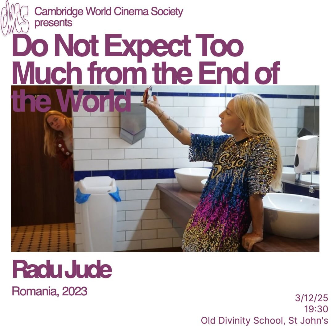 Do Not Expect Too Much From The End of the World Screening