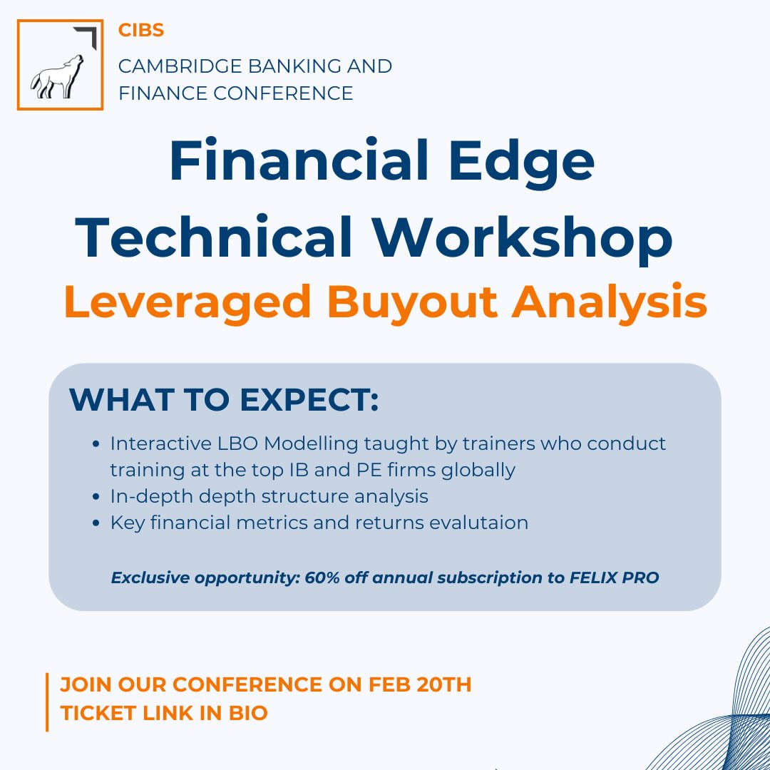 CIBS Technical Workshop: Leveraged Buyout Analysis