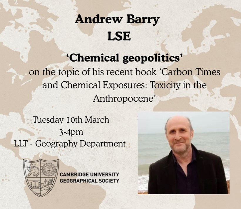 CUGS Talk with Andrew Barry