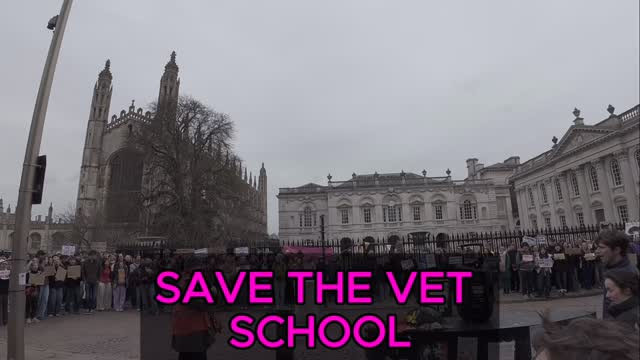 Protest: Save the Vet School
