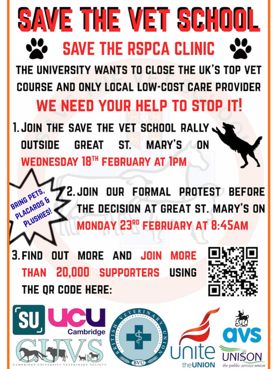 Save the Vet School Protests