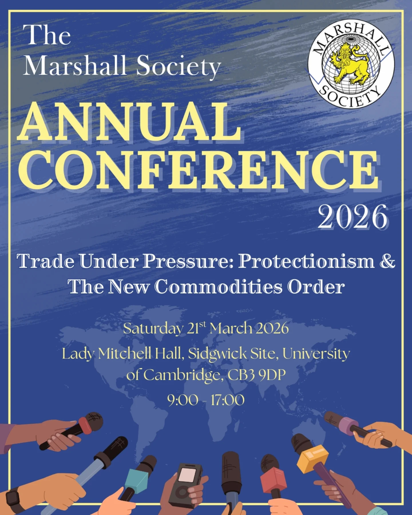 The Marshall Society Annual Conference 2026: Trade Under Pressure