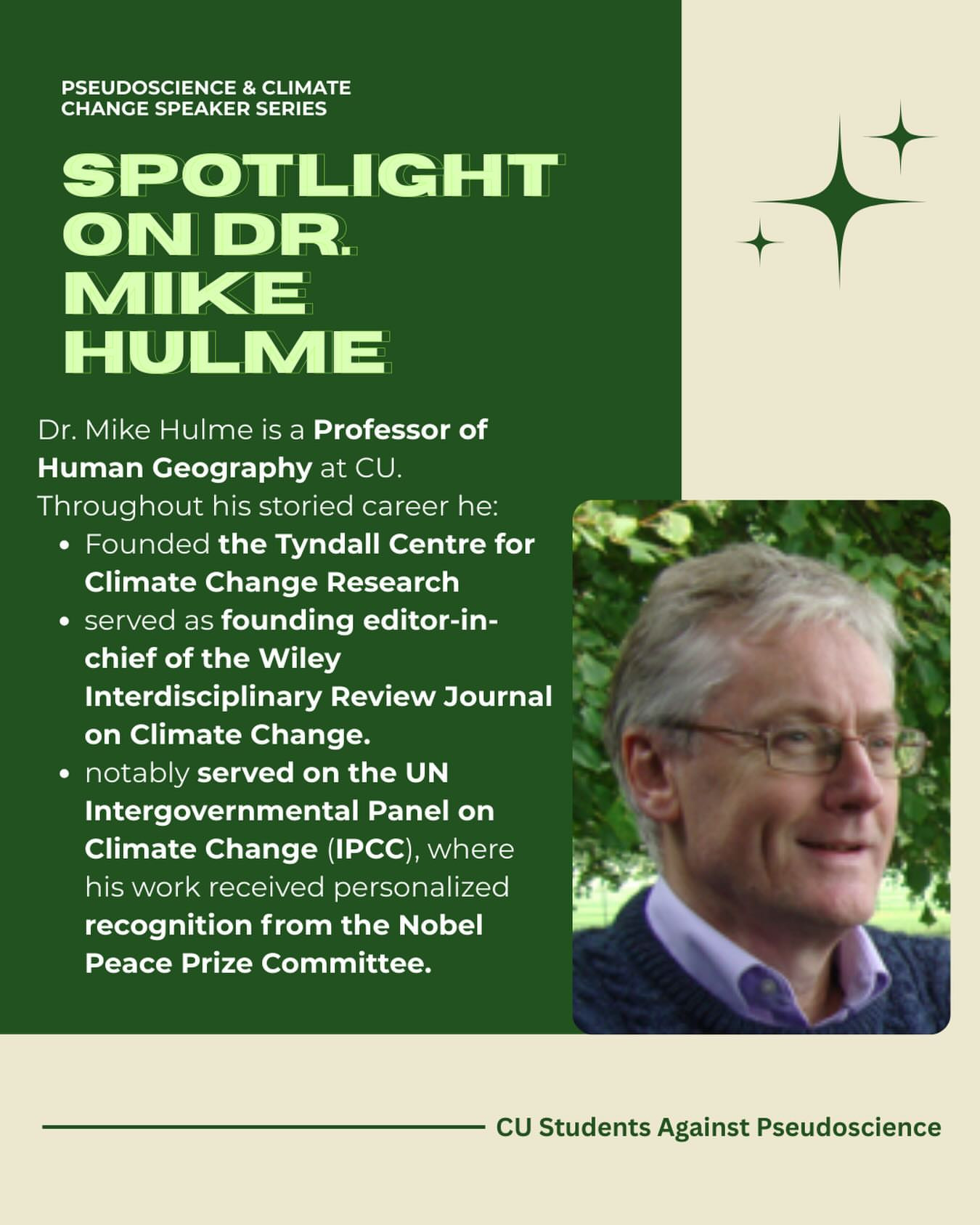 Spotlight on Dr. Mike Hulme: Climate Change Consensus and Misinformation
