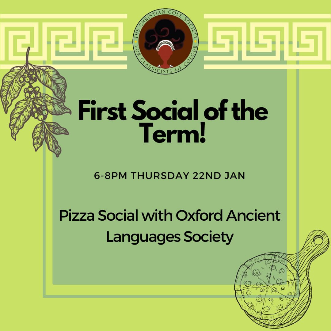 First Social of Term: Pizza & Quiz