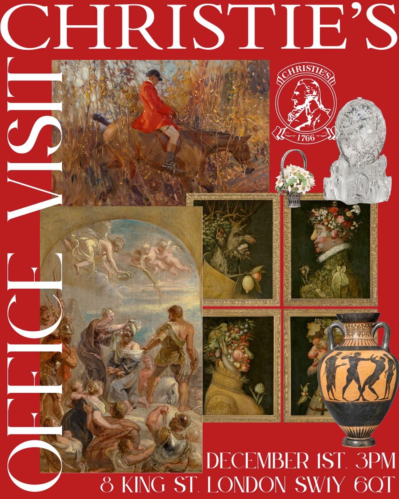 Office Visit to Christie's