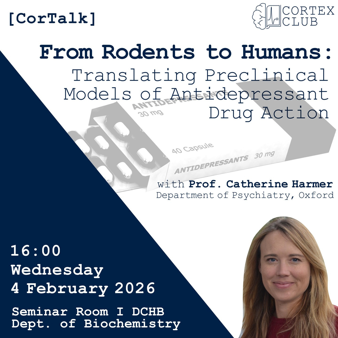 CorTalk 11: From Rodents to Humans: Translating Preclinical Models of Antidepressant Drug Action