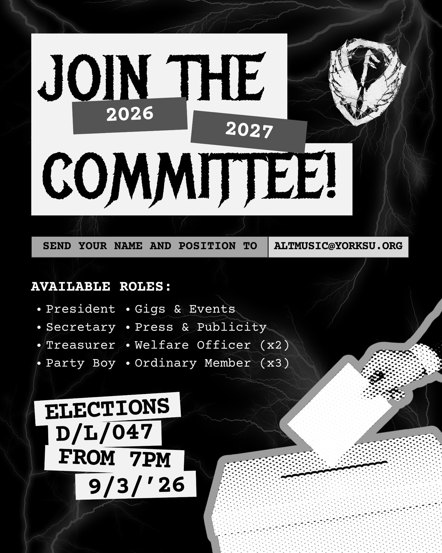 Fringe Society Committee Elections