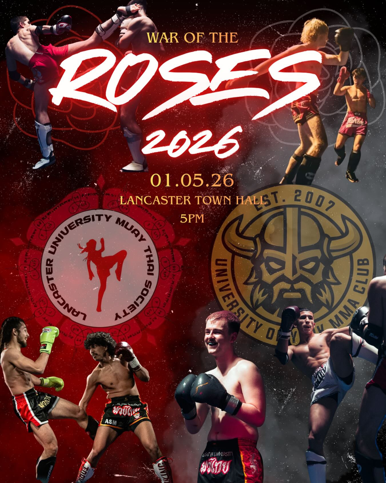 WAR OF THE ROSES 2026 - LANCASTER vs YORK