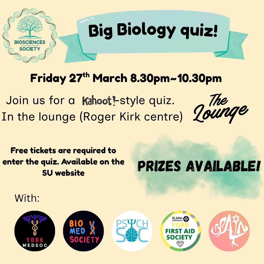 Big Biology Quiz