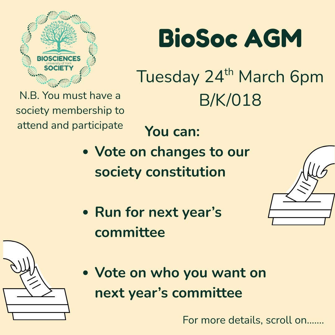 BioSoc AGM