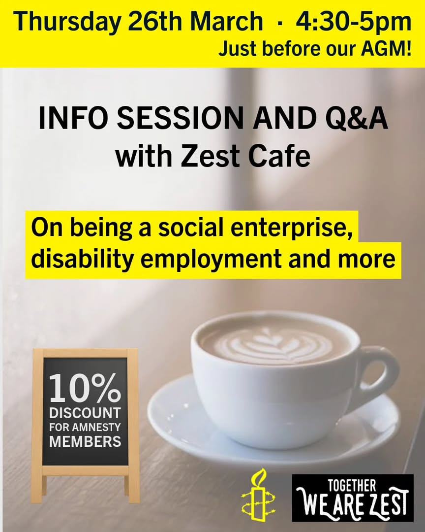 Info Session and Q&A with Zest Cafe
