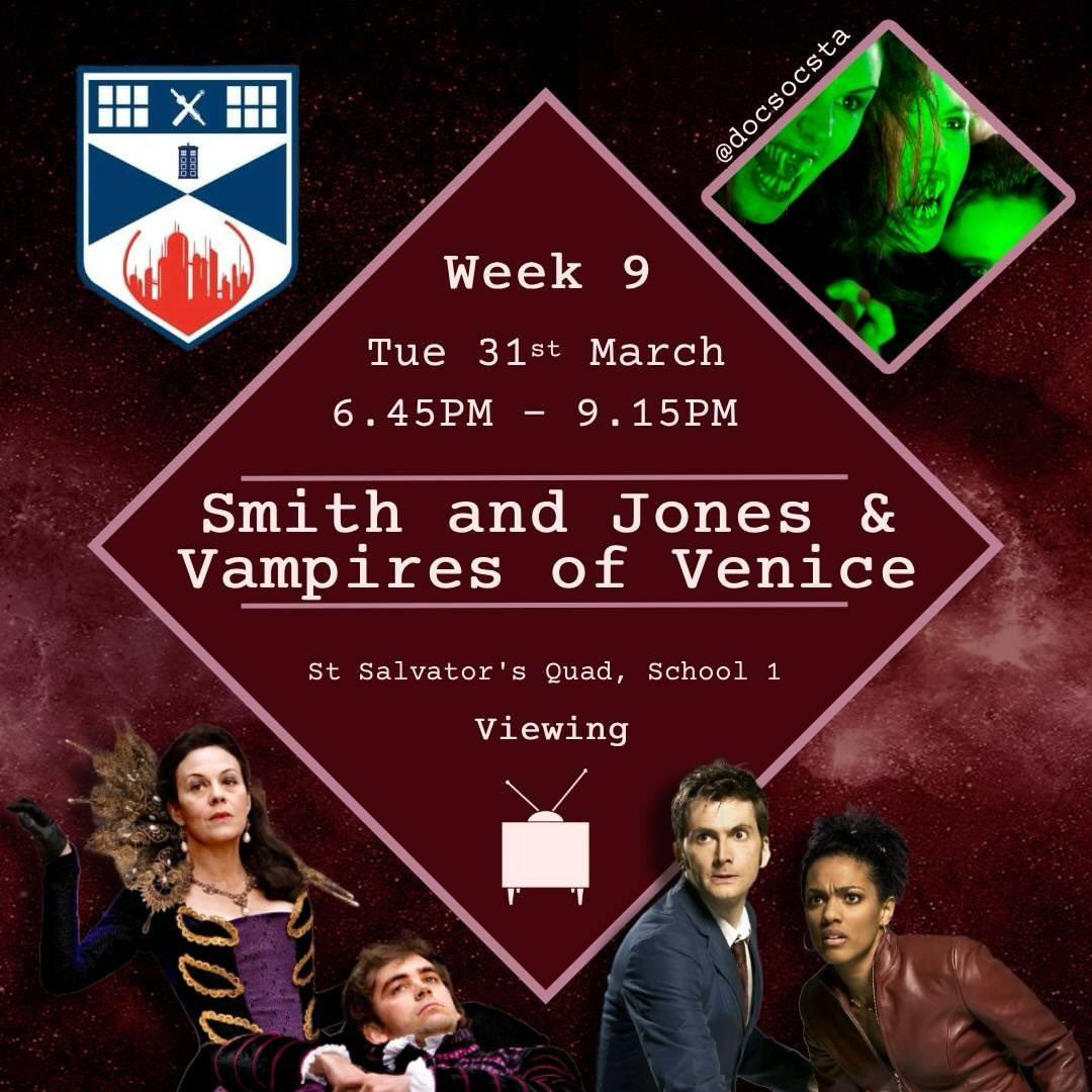 NuWho Viewing: Smith and Jones & Vampires of Venice