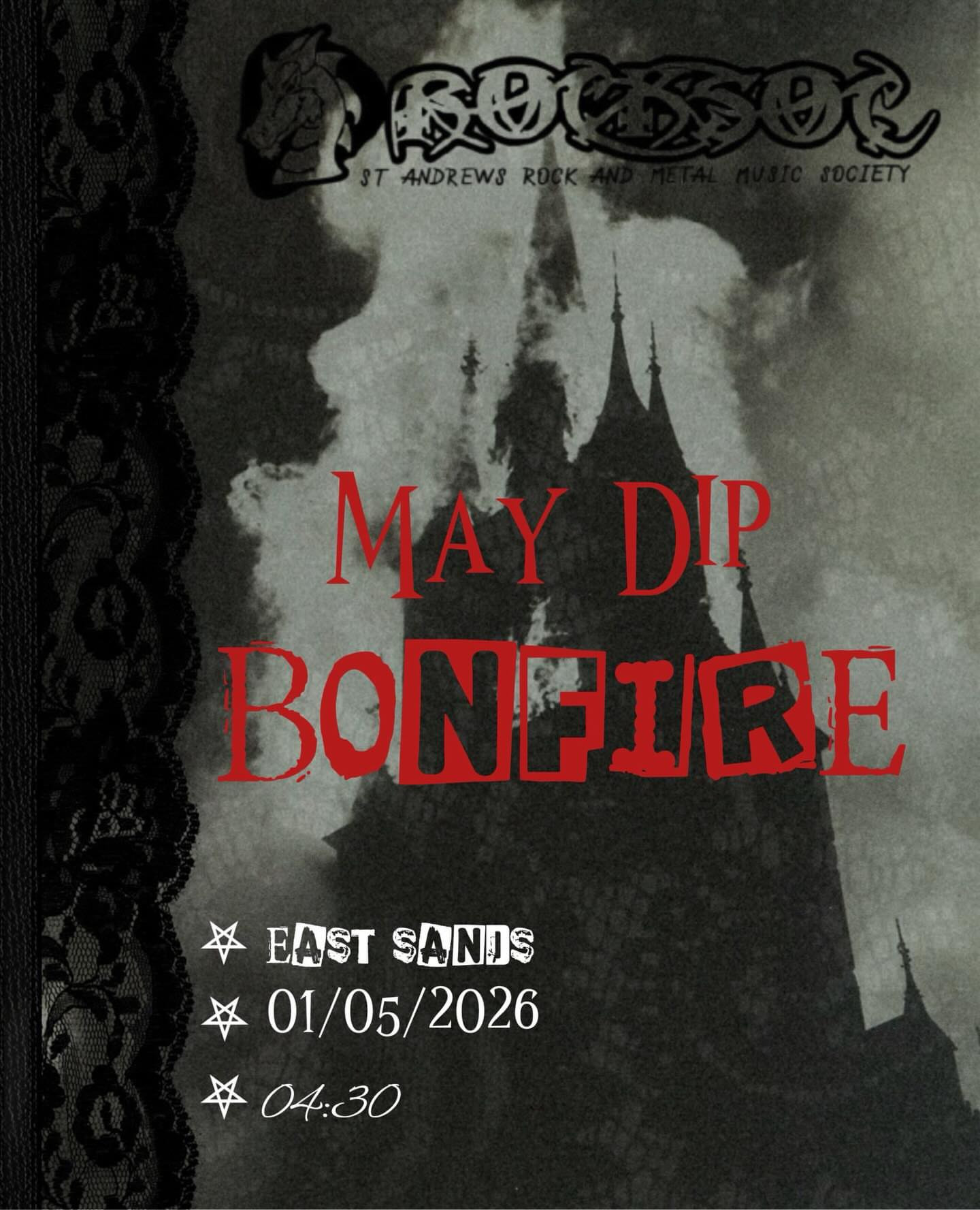 May Dip Bonfire