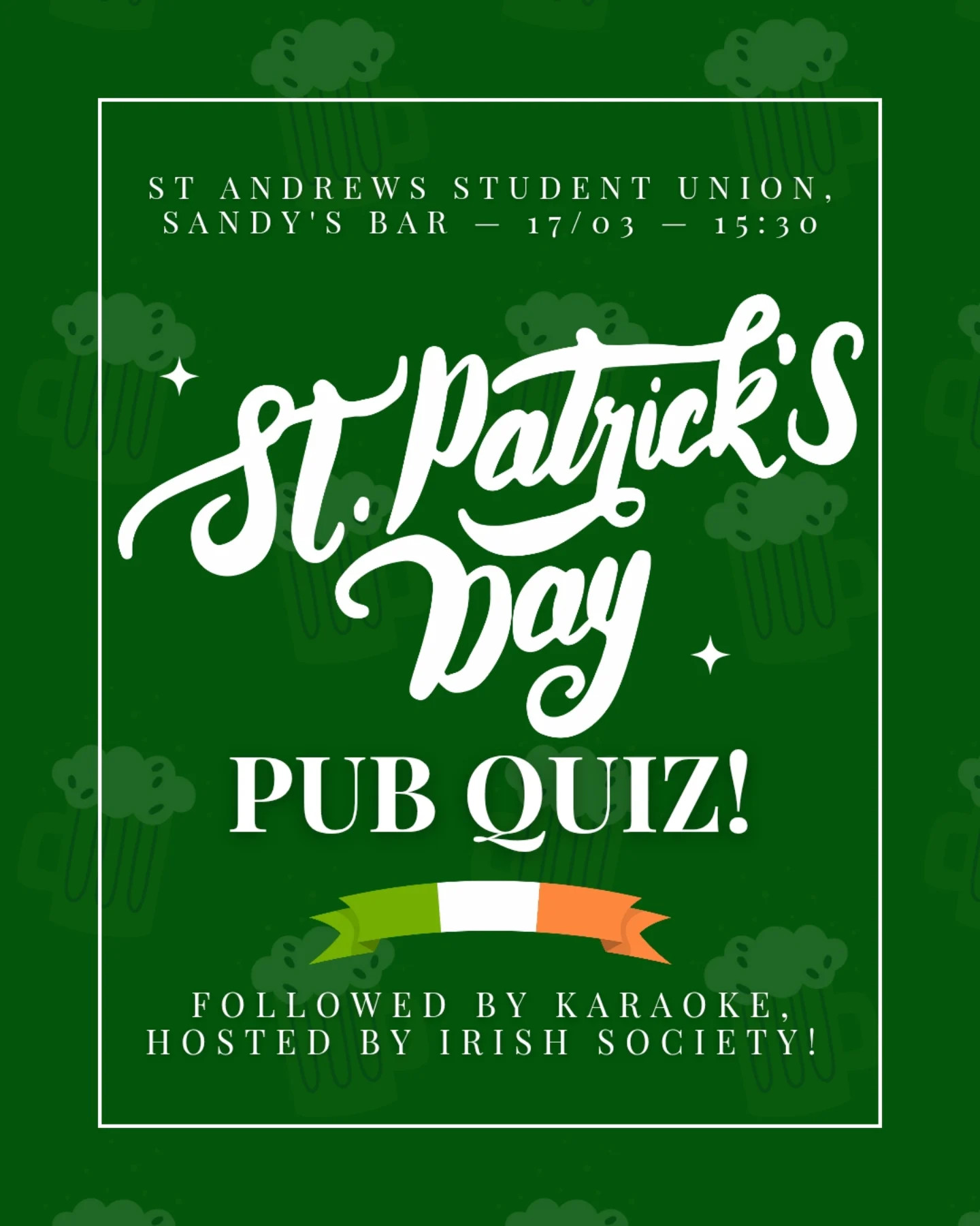 St Patrick's Day Pub Quiz