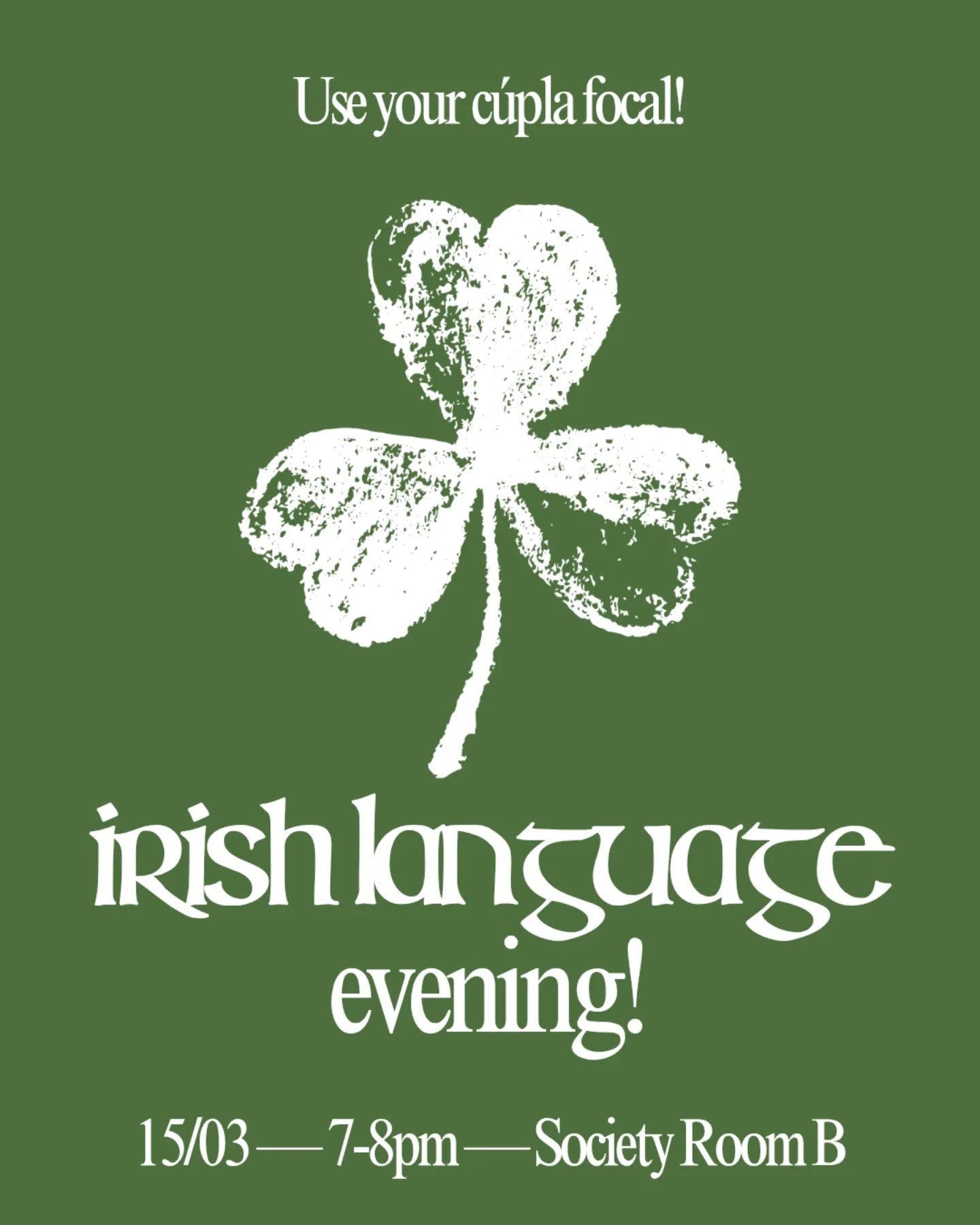 Irish Language Evening