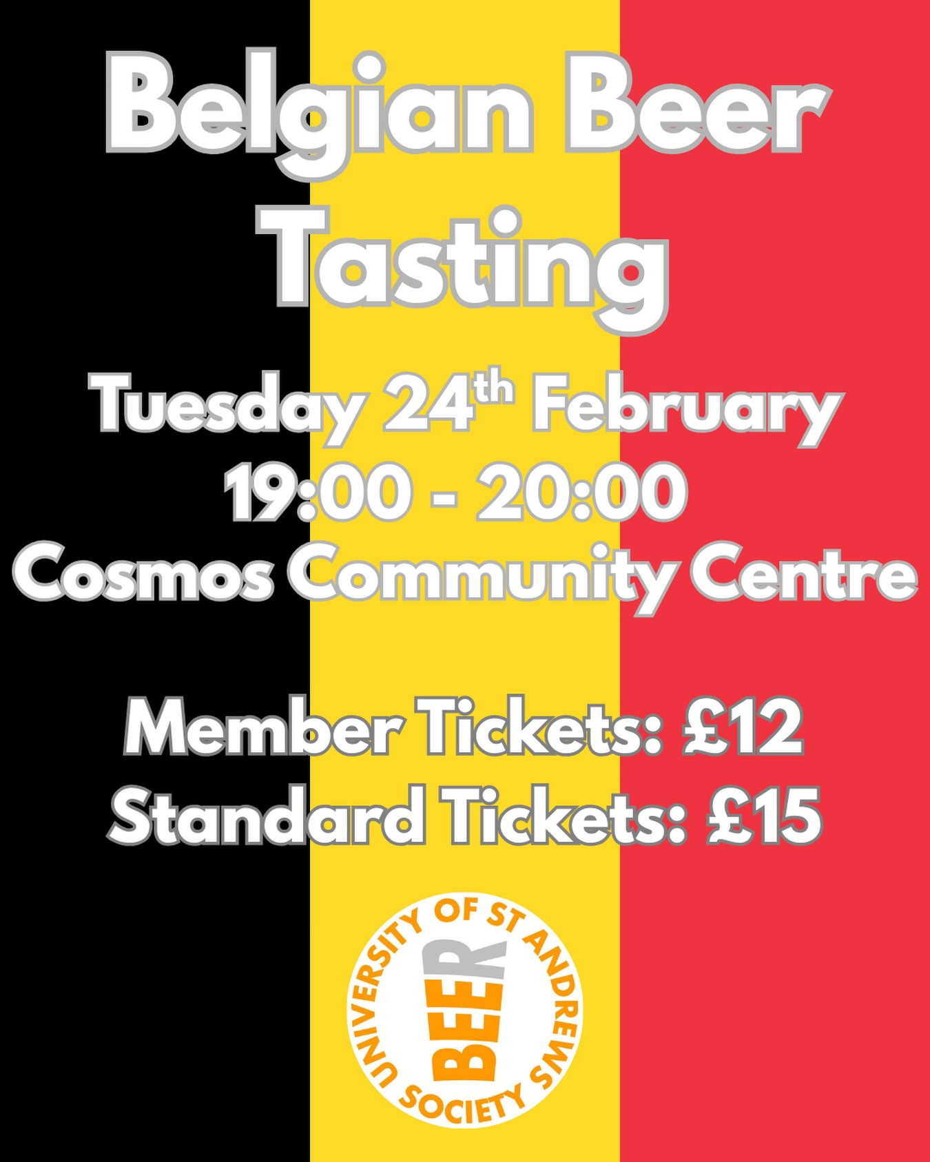 Belgian Beer Tasting